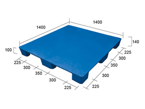 1414平板九腳塑料托盤